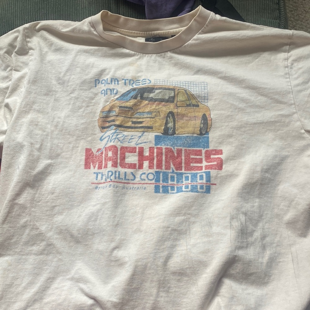 Race car oversized shirt
